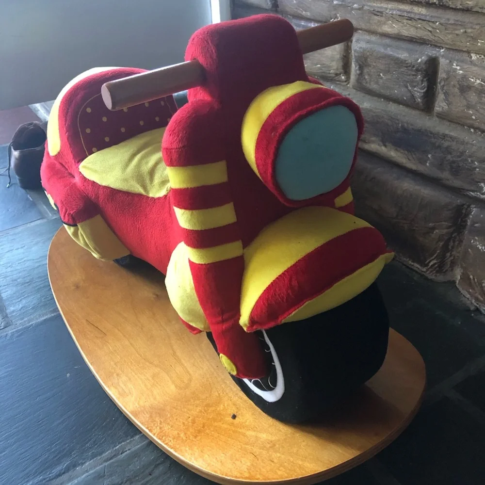 Plush Ride On Motorcycle - Picture 2 of 4